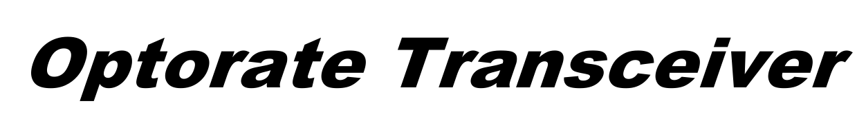 Optorate SFP transceiver